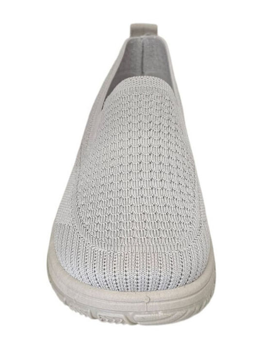 Women's Slip-On Canvas Beige G-YX-24-Beige