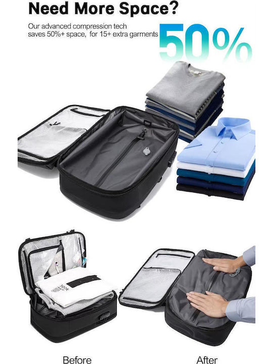 Bange Τσάντα Πλάτης για Laptop 17.3" σε Μαύρο χρώμα 78751