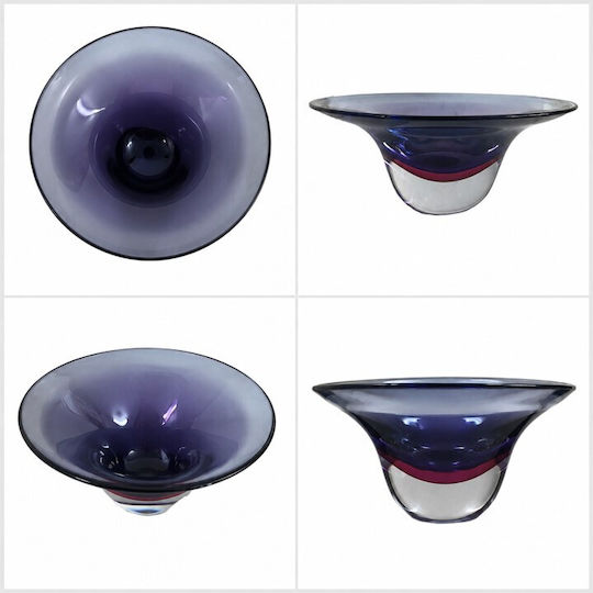 Murano Bowl Decorative Bowl Multicolour 34x34x15cm