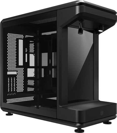 CoolerMaster MasterFrame 360 Gaming Midi Tower Κουτί Υπολογιστή με Πλαϊνό Παράθυρο και ARGB Φωτισμό Μαύρο