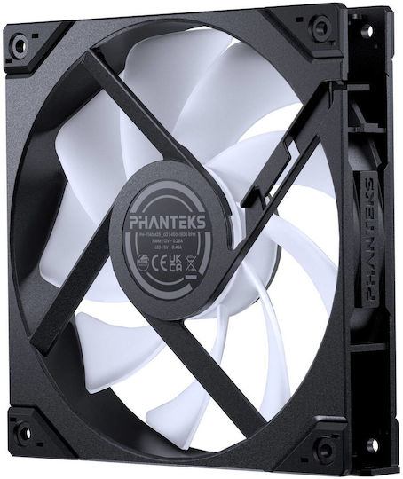 Phanteks M25G2-140 Case Fan (2000rpm / 72.72cfm) με ARGB Φωτισμό και Σύνδεση 6-Pin 3τμχ