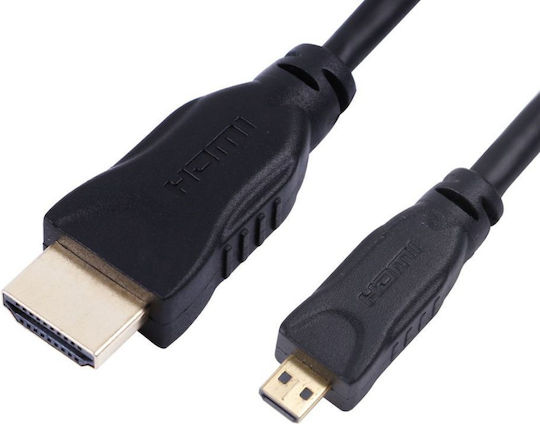 Microconnect HDMI Cable Male - Micro HDMI Male 1m Black