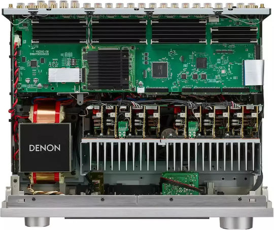 Denon Home Cinema Receiver 4K/8K 11.4 Channels with HDR and Dolby Atmos Black