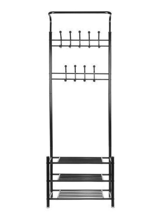 Kleiderständer Für Kleidung Regale Für Schuhe Schwarz 192 X 29 X 65cm