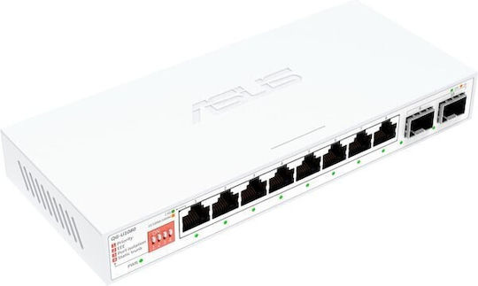 Asus QG-U1080 Unmanaged L2 Switch with 8 Gigabit (1Gbps) Ethernet Ports