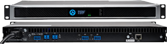Lea Connect 702 PA Power Amplifier 2 Channels 700W/4Ω 700W/8Ω with Cooling System Black