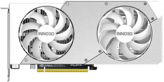 Inno 3D GeForce RTX 5060 8GB GDDR7 TWIN X2 OC White Κάρτα Γραφικών