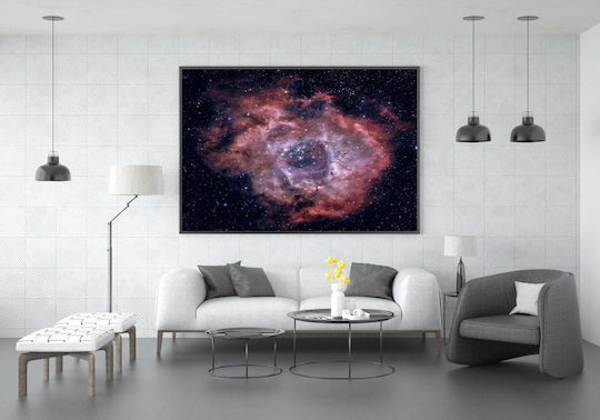 iLovePrints Gemälde Nebula In Deep Space Νεφέλωμα Στο Βαθύ Διάστημα 100x70