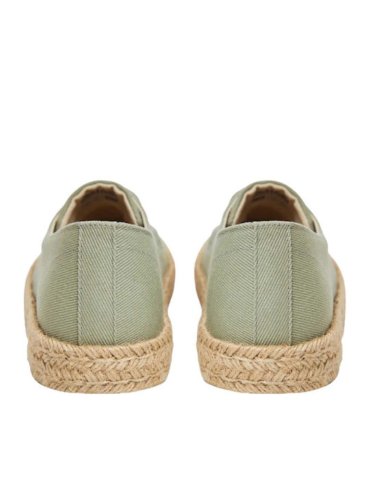 Men's Espadrilles in Green Color