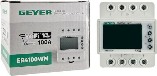 Geyer Energy Analyzer Electric Panel Rail ER4100WM