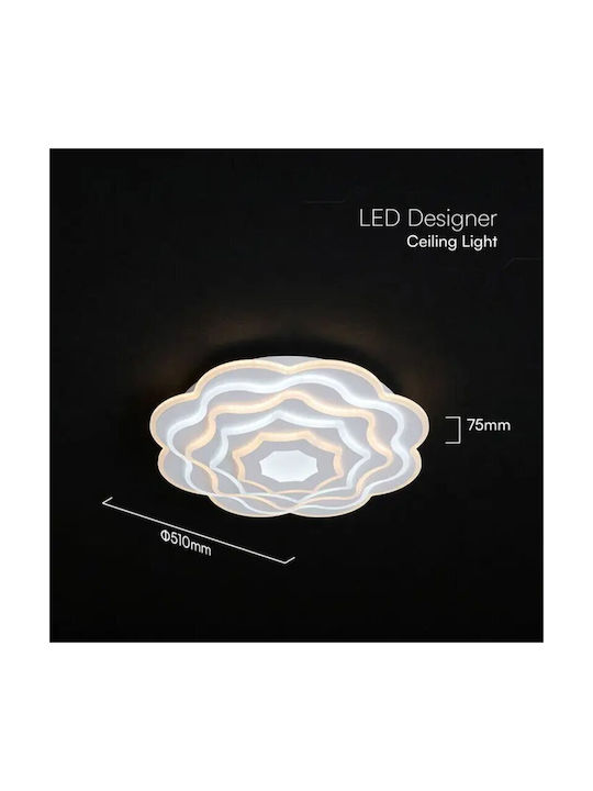 V-TAC Πλαφονιέρα LED με Τηλεχειριστήριο V-TAC Πλαφονιέρα LED με Τηλεχειριστήριο