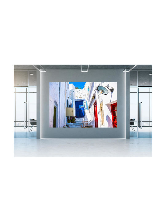 Панел Colorful Alley In Greece Полихромен Уличен Път В Гърция 100x70
