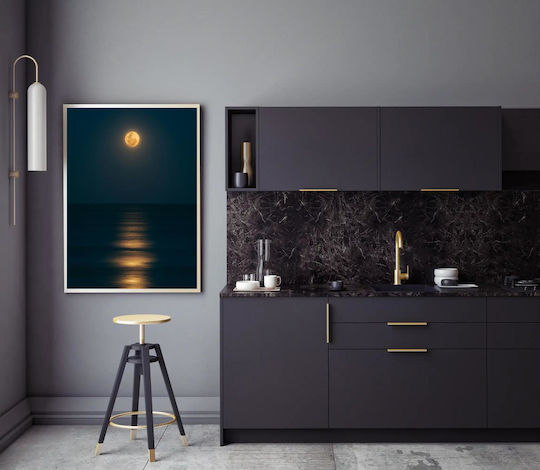 iLovePrints Moonlit Sea Gemälde Φεγγαρόλουστη Θάλασσα 115x170