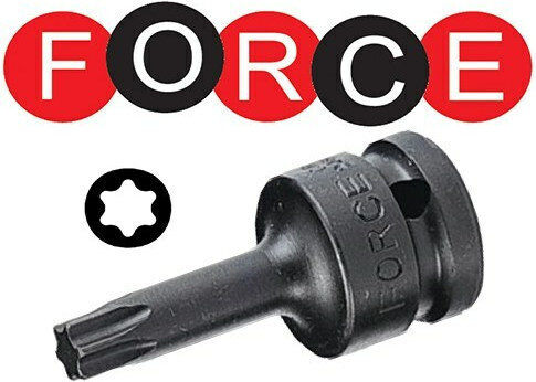 Force Walnut Pneumatic with Torx Head and Socket 1/2'' Size T50x60mm 1pcs