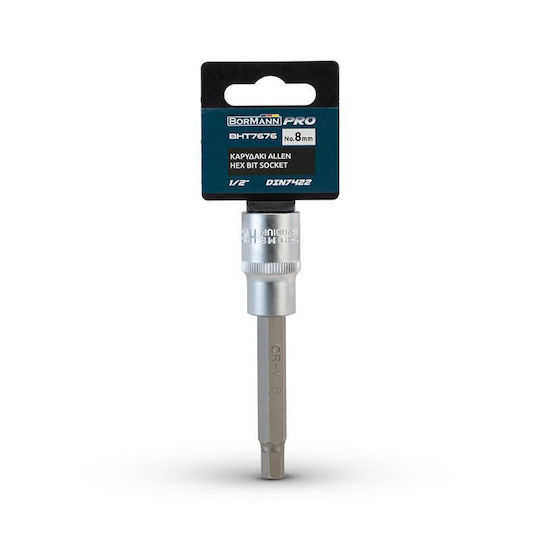 Bormann Pro Битов ключ с Allen връх и Квадратно Гнездо 1/2'' 1бр