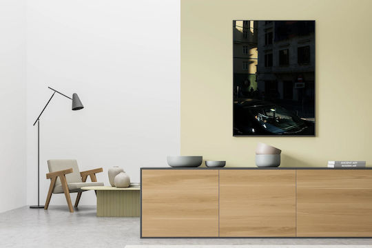 Painting Shadowy Urban Scene Car Shadowy Urban Scene Car 40x65
