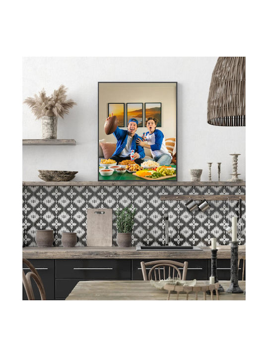 Панел Football Game Snack Time Игра Футбол Време За Закуска 80x120
