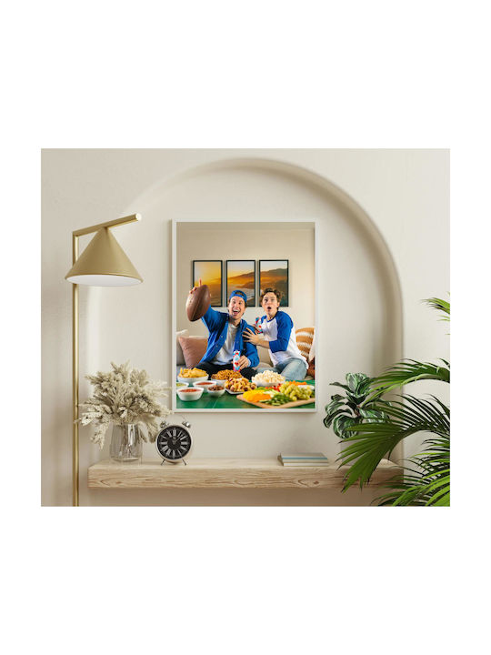 Панел Football Game Snack Time Игра Футбол Време За Закуска 80x120