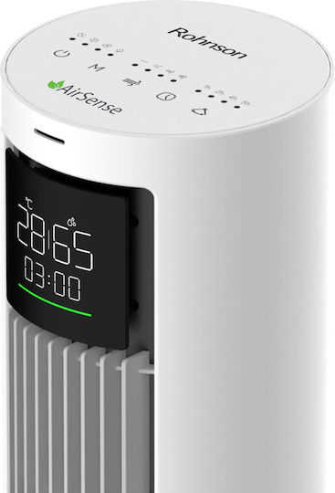Rohnson Tower Fan 60W with Remote Control White