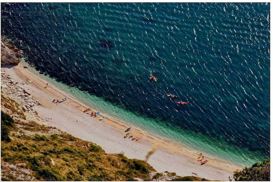 Πίνακας Kayaking At Sea Shore Καγιάκ Στην Ακτή Θάλασσας 150x100