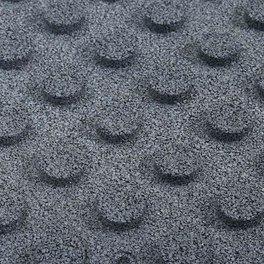 vidaXL Rubber Garden Flooring Tile 50x50cm 6 Pieces
