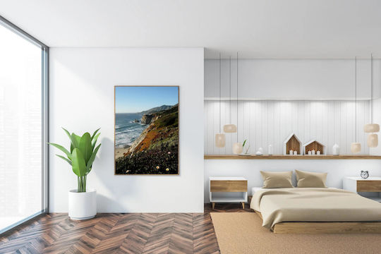 Coastal Cliffs And Sea Παράκτιοι Βράχοι Και Θάλασσα 1 σε Καμβά Coastal Cliffs And Sea Παράκτιοι Βράχοι Και Θάλασσα 1 σε Καμβά