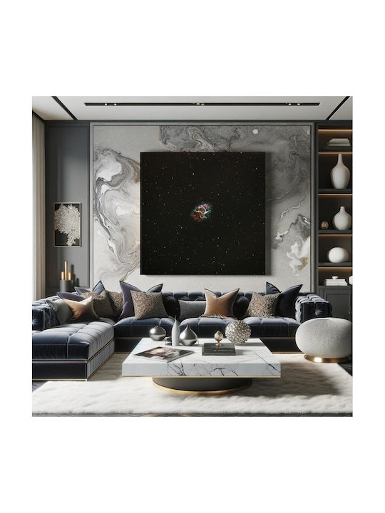 Panou Colorful Nebula În Spațiu Multicolor Nebuloasă În Spațiu 100x100