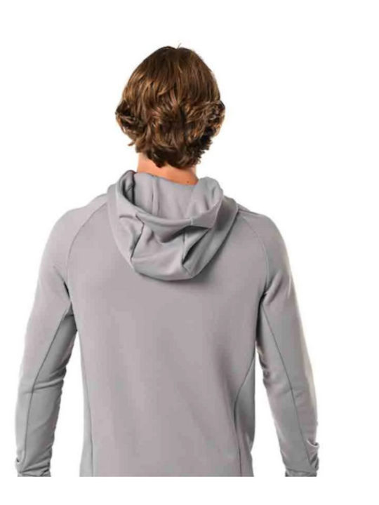 Cardigan With Hood Gray