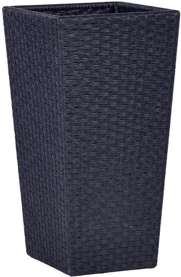 Keter Rattan Planter Γλάστρα Πλαστική Gray Keter Rattan Planter Γλάστρα Πλαστική Gray