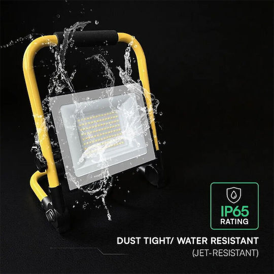 V-TAC Proiector de Lucru LED IP65 cu Luminozitate de Până la 5000lm