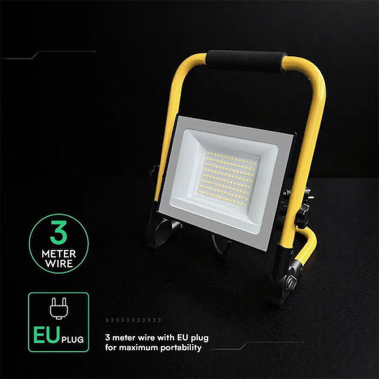 V-TAC Proiector de Lucru LED IP65 cu Luminozitate de Până la 5000lm