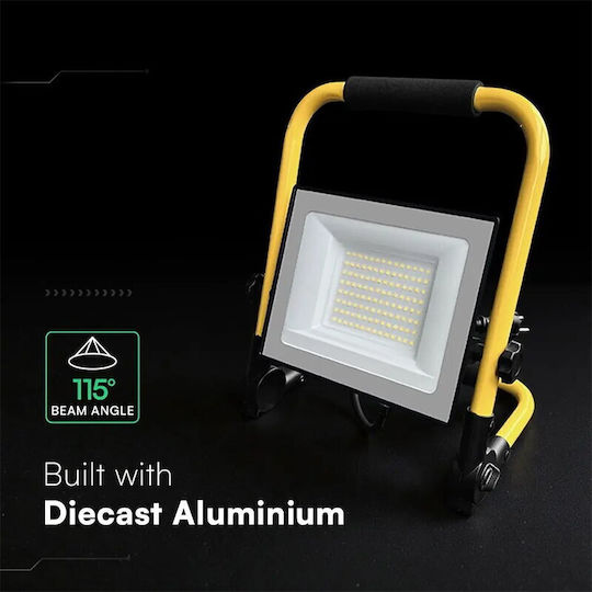 V-TAC Proiector de Lucru LED IP65 cu Luminozitate de Până la 5000lm
