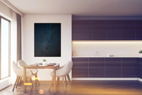 Πίνακας Night Sky Full Stars Νυχτερινός Ουρανός Γεμάτος Αστέρια 100x150