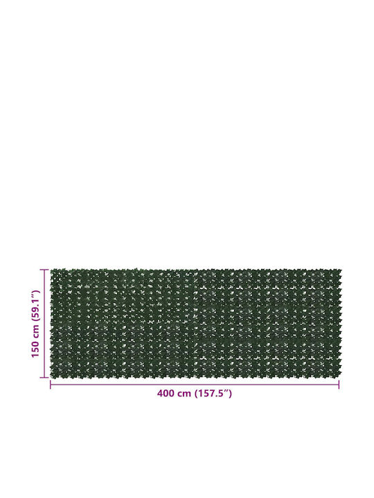 vidaXL Artificial Foliage on Trellis
