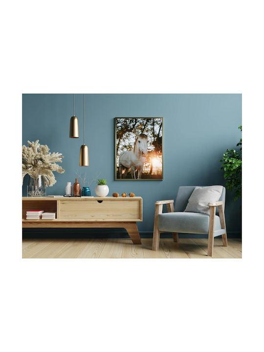 Панел Horse Sunrise Кон Анатол 70x100