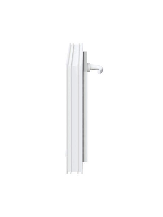 vidaXL Hinged PVC Window W60xH40cm