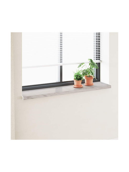 vidaXL Περβάζι Παράθυρου PVC Π120xΥ35cm