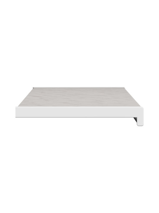 vidaXL Перваз на Прозорец PVC Ш80xВ35cm