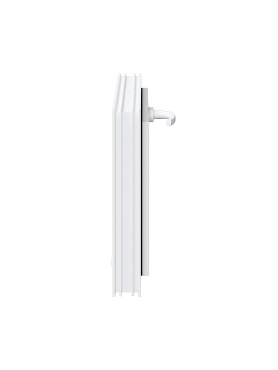 vidaXL Hinged PVC Window W60xH40cm