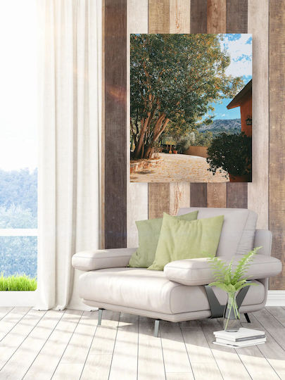 Πίνακας Serene Outdoor Space Γαλήνιος Υπαίθριος Χώρος 70x100