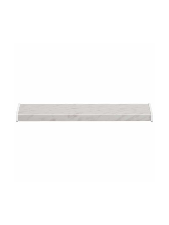 vidaXL PVC Window Sill W100xH20cm