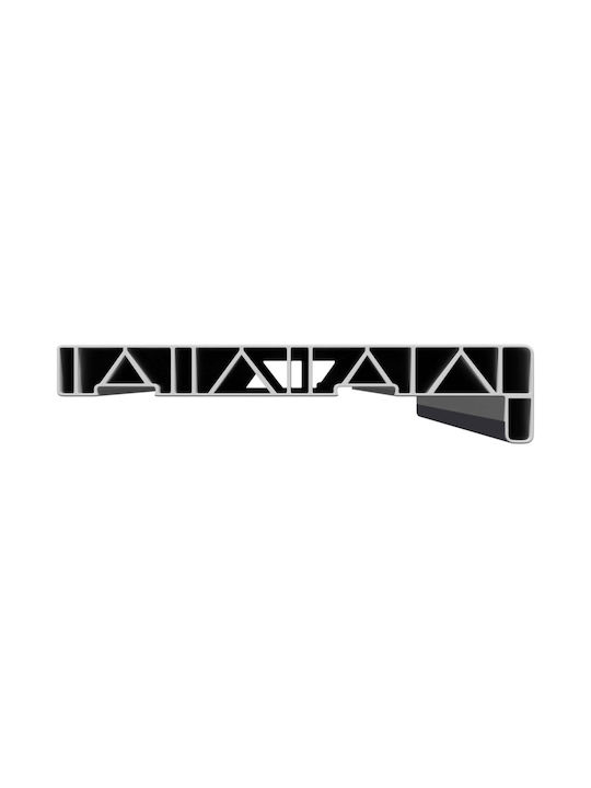 vidaXL Wooden Window Sill W60xH20cm