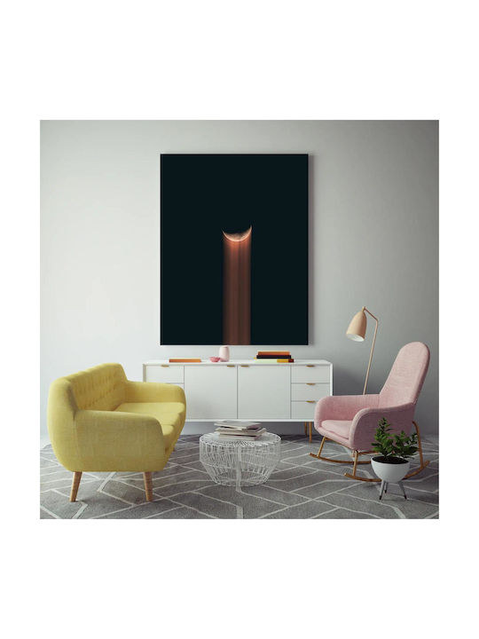 Painting Moonset In Space Moon In Space 70x100