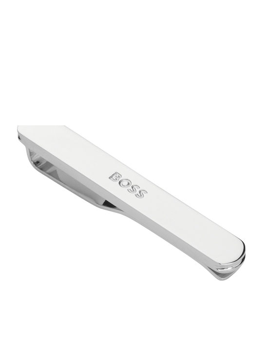 Boss Silver Tie Clip Bronze