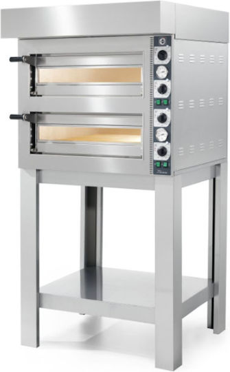 Cuppone Tiziano TZ 420/2M Elektrisch Pizzaofen Schamottestein 4.2kW 73x65x84cm