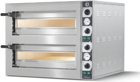 Cuppone Tiziano TZ 420/2M Elektrisch Pizzaofen Schamottestein 4.2kW 73x65x84cm