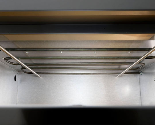 Cuppone Tiziano TZ 430/2M Ηλεκτρικός Φούρνος Πίτσας με Πυρότουβλα 9.2kW 90x76x69cm
