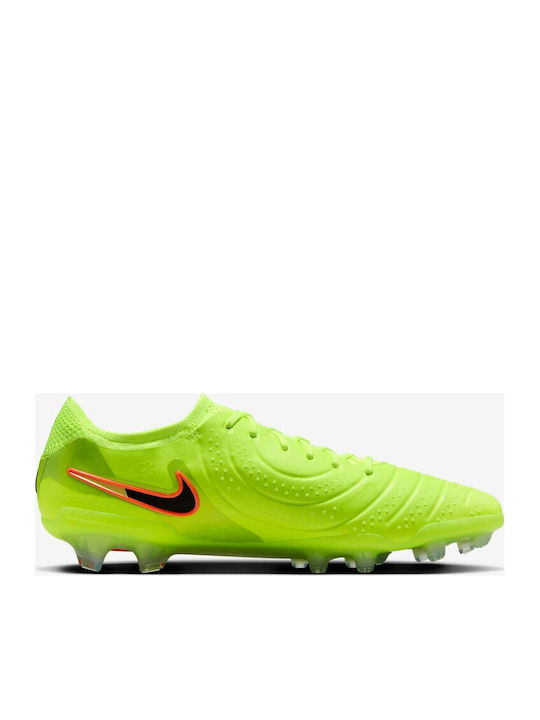 Nike Tiempo Legend 10 Elite Football Shoes with Cleats Green
