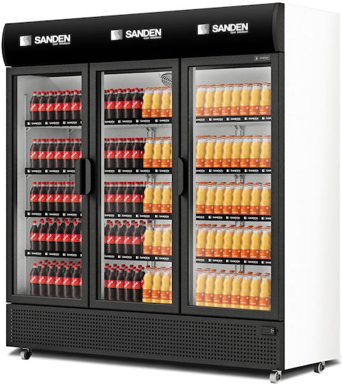 Intercool Getränkekühlschrank 1383Es Einzeltürig H206xB171xT72cm
