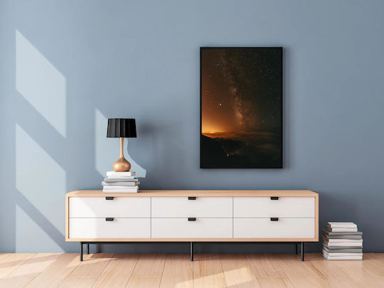 Painting Stars In Night Sky 70x100